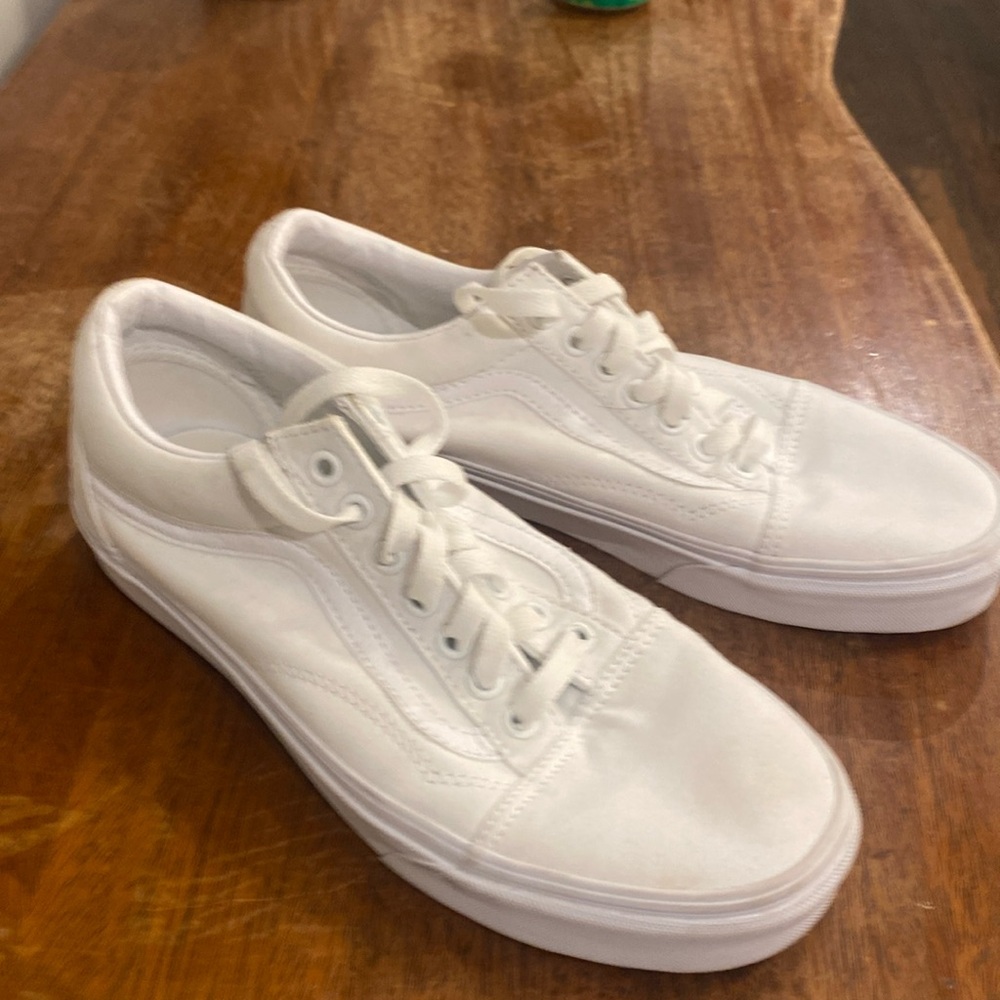 Vans ward canvas white